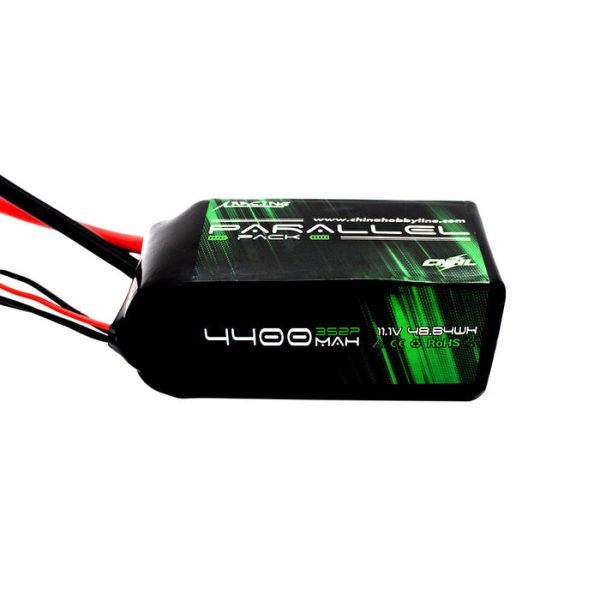CNHL Parallel Series 4400mAh 11.1V 3S 90C Shorty Lipo Battery Soft Pack