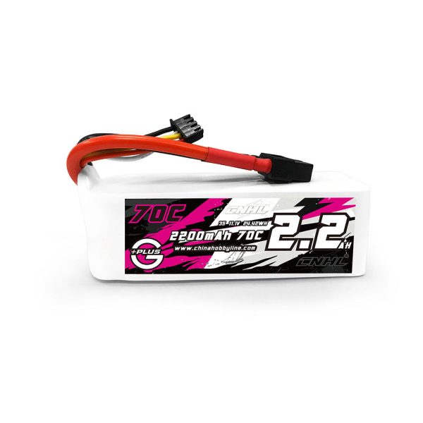 CNHL G+Plus 2200mAh 11.1V 3S 70C Lipo Battery with XT60 Plug