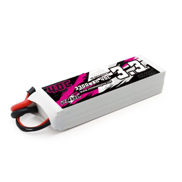 CNHL 3300mAh 14.8V 4S 40C Lipo Battery with XT60 Plug