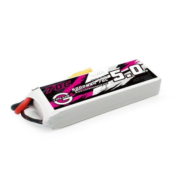 CNHL G+Plus 5000mAh 11.1V 3S 70C Lipo Battery with XT90 Plug