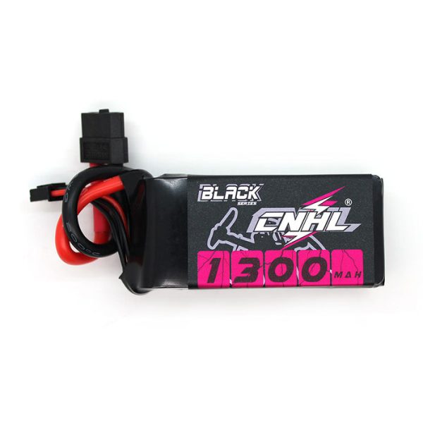 CNHL Black Series 1300mAh 11.1V 3S 100C Lipo Battery with XT60 Plug